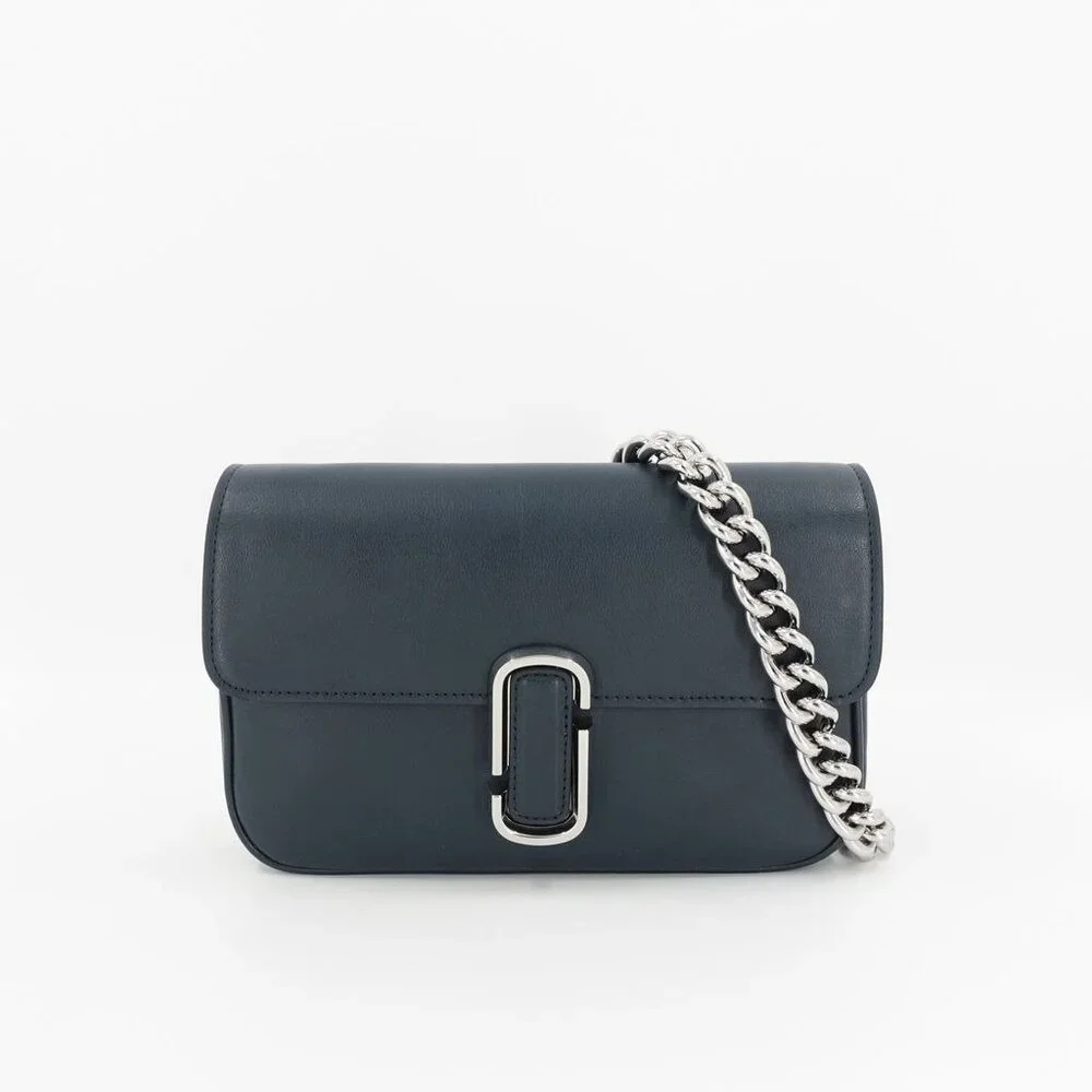 Marc Jacobs Women's The J Marc Crossbody Shoulder Bag Blue Sea OS